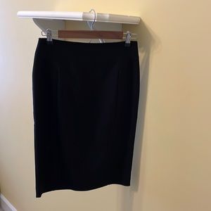 Black pencil skirt